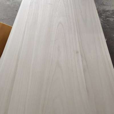 solid paulownia wood timber  White Wall Shelf