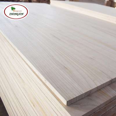 Factory Direct Sales Paulownia Solid Wood Board Decorative Wood Board Paulownia