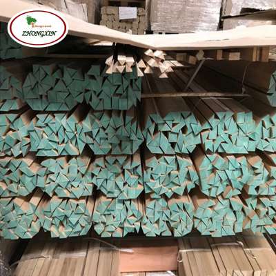 Custom High Quality Paulownia Solid Wood Chamfer Strips From China