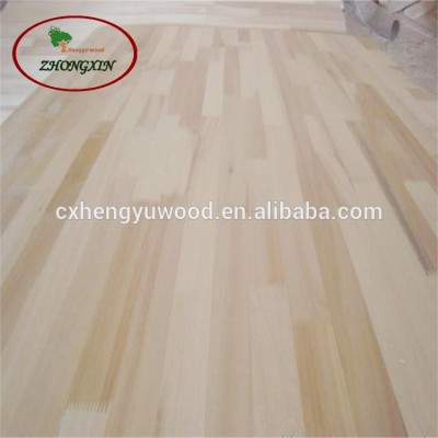 Fine texture paulownia wood finger boards for furniture or kitchen