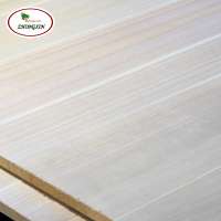 Cheap paulownia solid wood edge glued boards